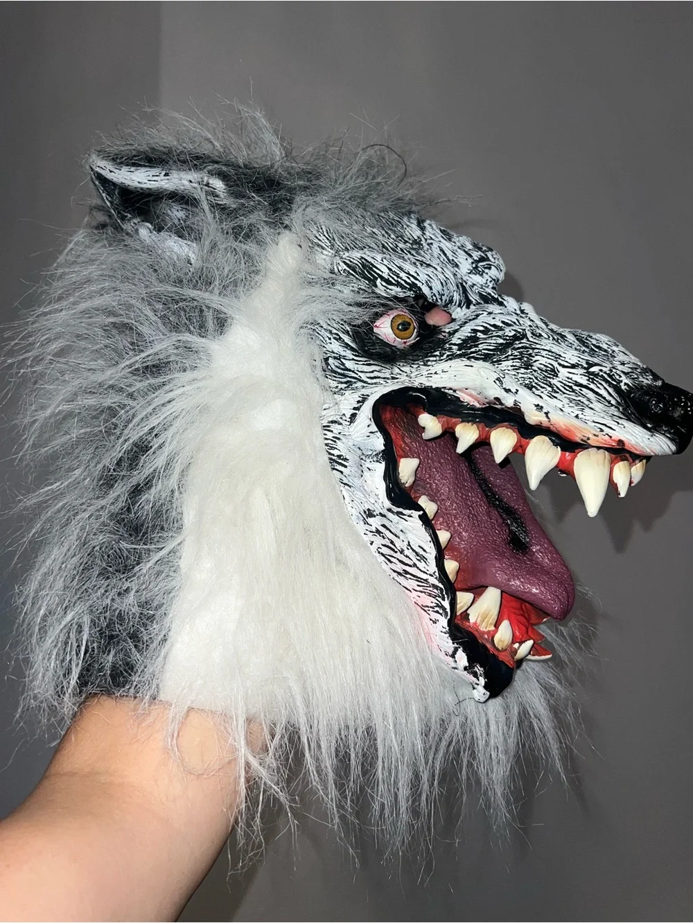 Werewolf Halloween Costume Head